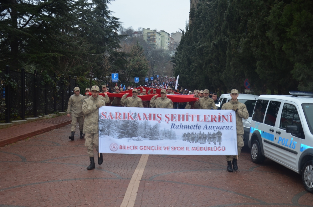 BİLECİK, SARIKAMIŞ ŞEHİTLERİNİ ANDI 2