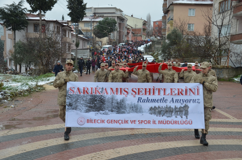 BİLECİK, SARIKAMIŞ ŞEHİTLERİNİ ANDI 5