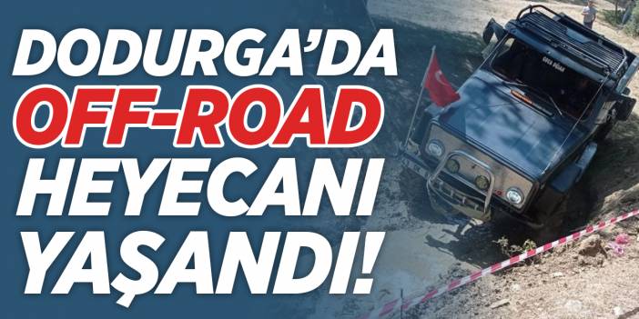 Dodurga'da Off-Road Heyecanı