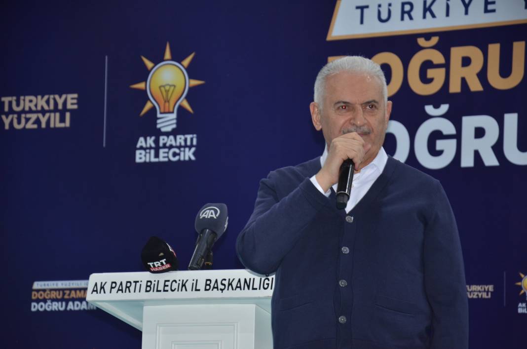 BİNALİ YILDIRIM BİLECİK'TE ESTİ GÜRLEDİ 10