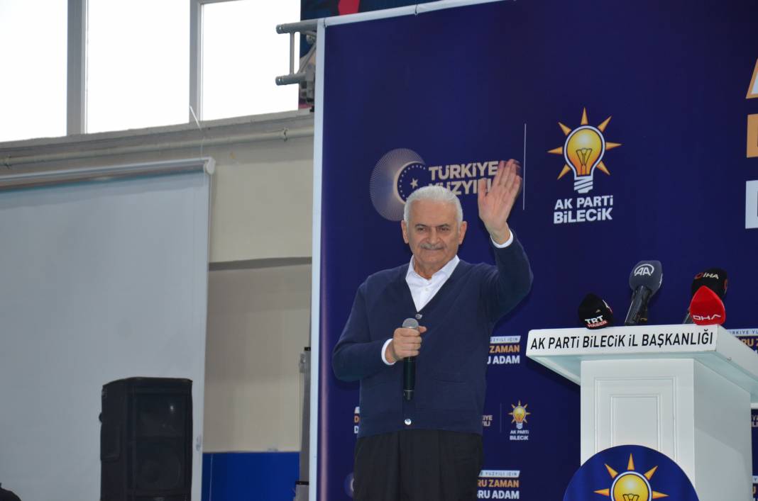 BİNALİ YILDIRIM BİLECİK'TE ESTİ GÜRLEDİ 8