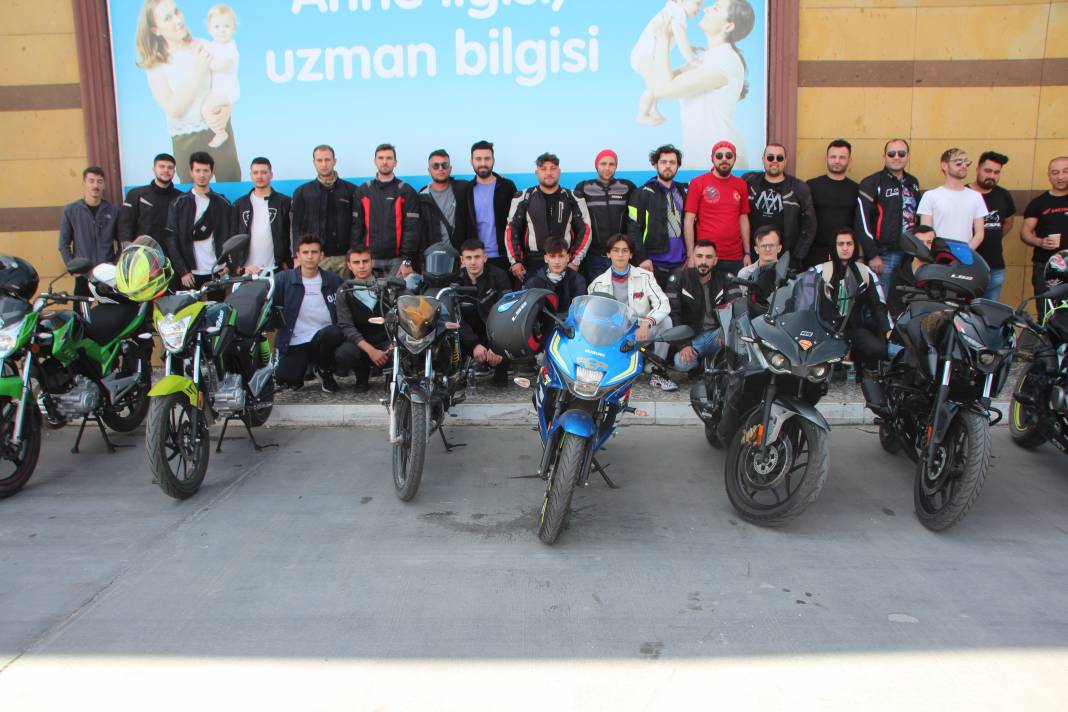 350 Motorcu Bilecik'te Tarihi Mekanları Gezdi 3