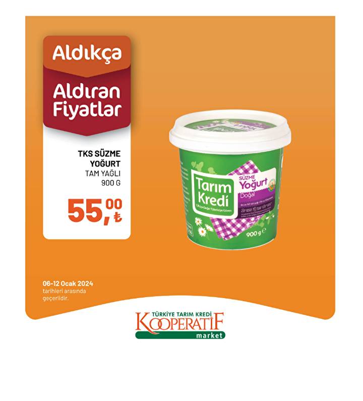 Tarım Kredi Kooperatif Market’te yılın ilk indirimi: İşte kampanyalı ürünlerin listesi 11