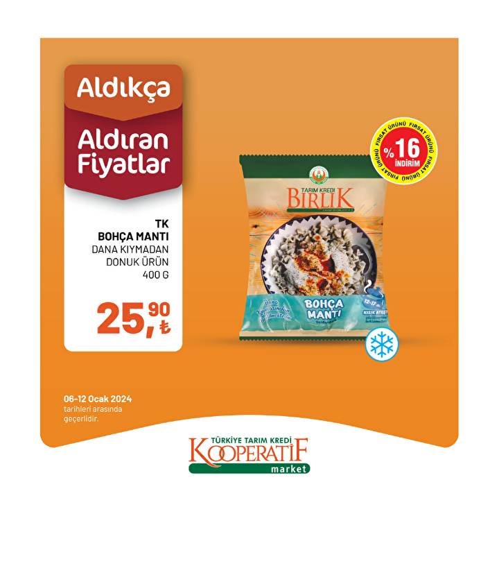 Tarım Kredi Kooperatif Market’te yılın ilk indirimi: İşte kampanyalı ürünlerin listesi 19