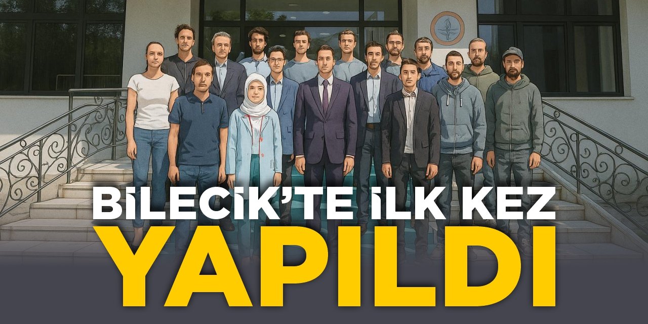 Bilecik'te ilk kez "Yapay Zeka" eğitimi