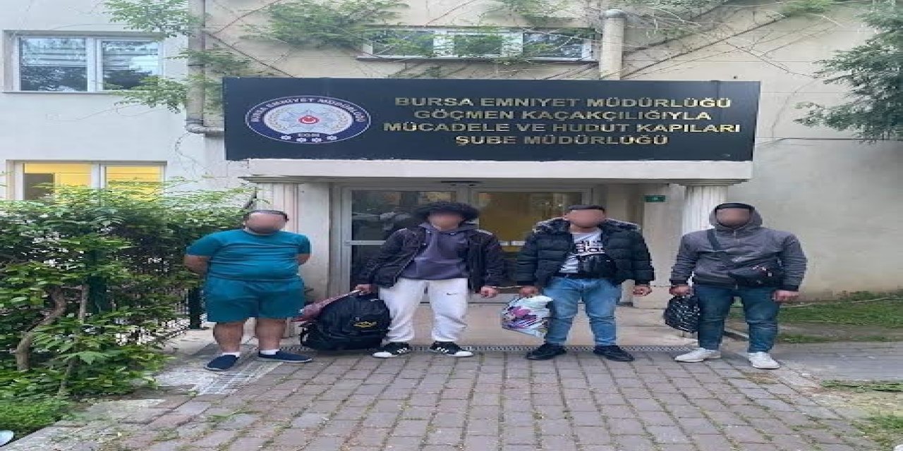 Kaçak Göçmen Operasyonu Düzenlendi: 1 Organizatör 4 Kaçak Göçmen Yakalandı