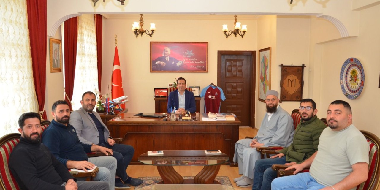 Söğütspor'dan Kaymakam Tuncer'e Ziyaret