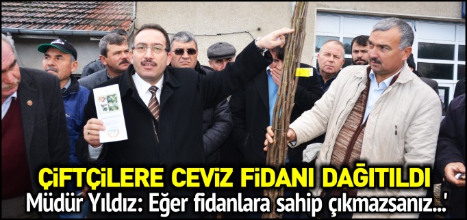 MÜDÜR YILDIZ FİDANLARIN TAKİPÇİSİ OLACAK