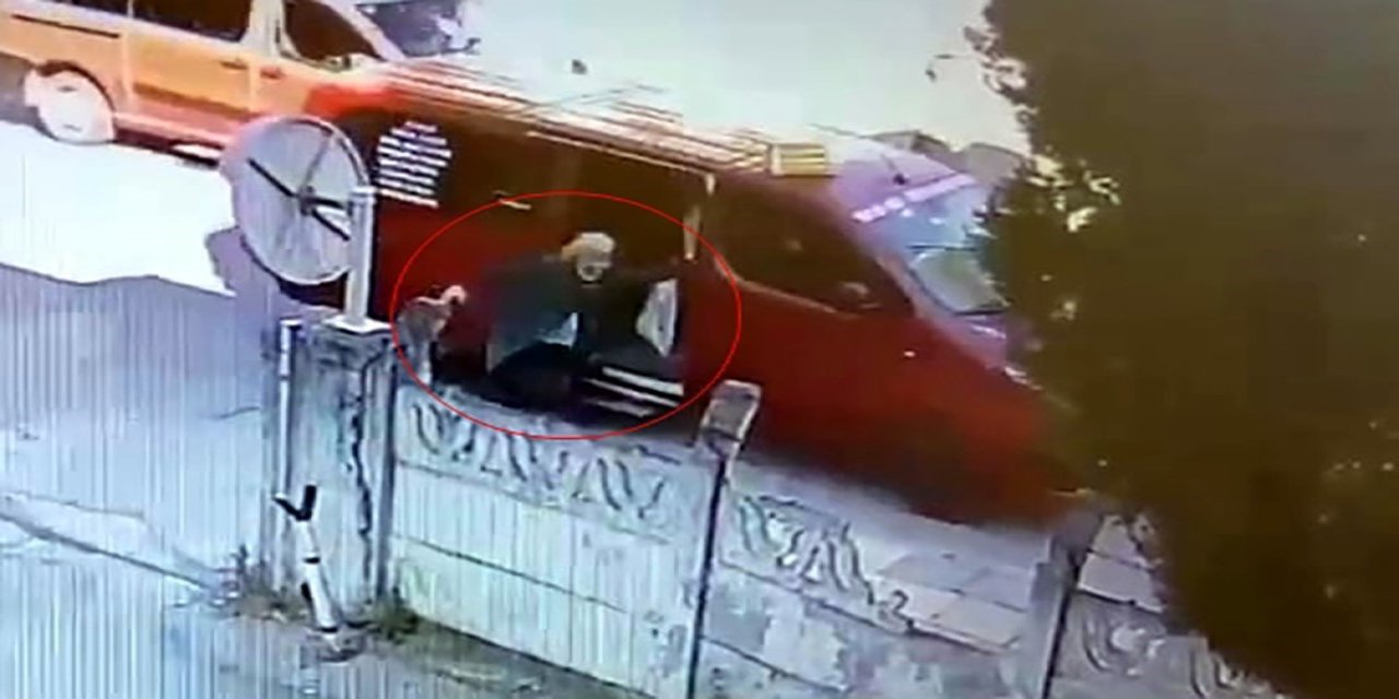 Dolmuştan İnerken Araç Hareket Edince Sürüklendi