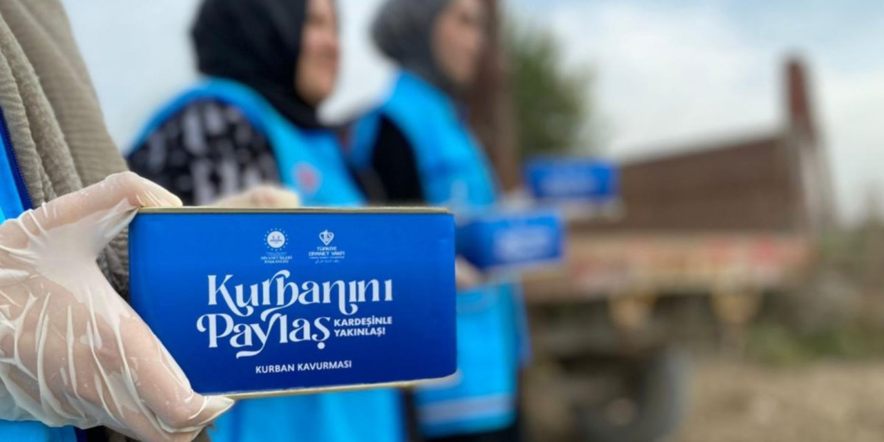 Kurbanını paylaş ‘Kardeşinle yakınlaş’
