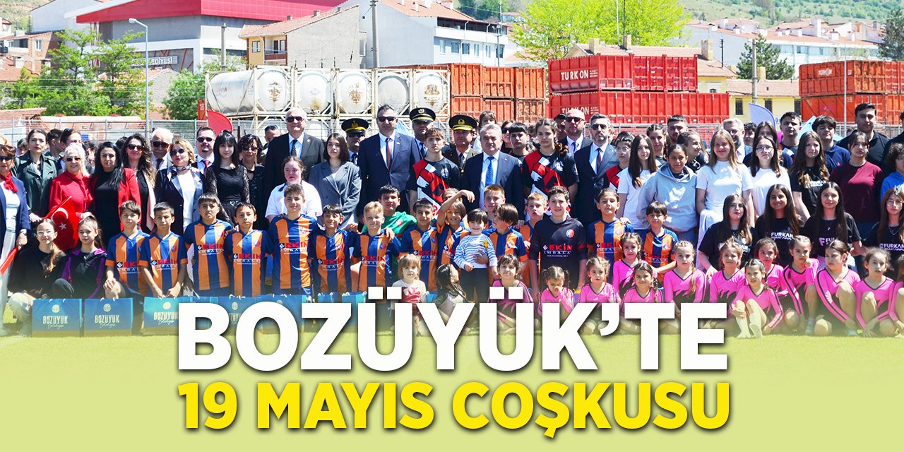 Bozüyük'te 19 Mayıs Coşkusu