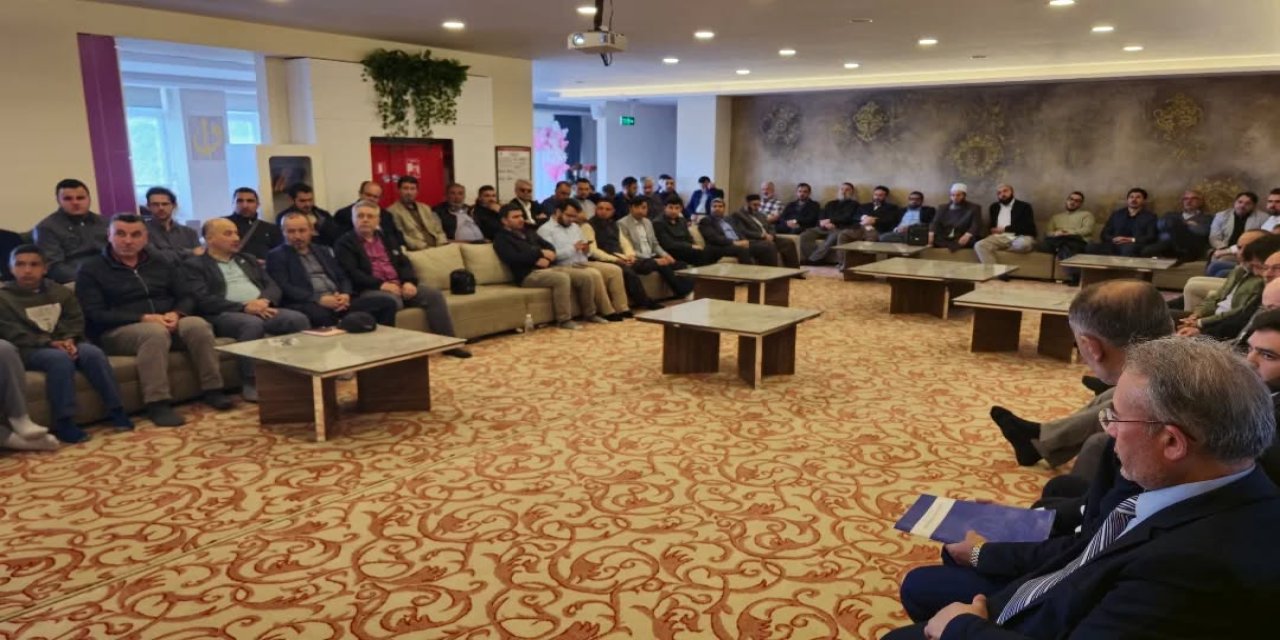 Bozüyük Müftülüğünde mayıs ayı personel toplantısı