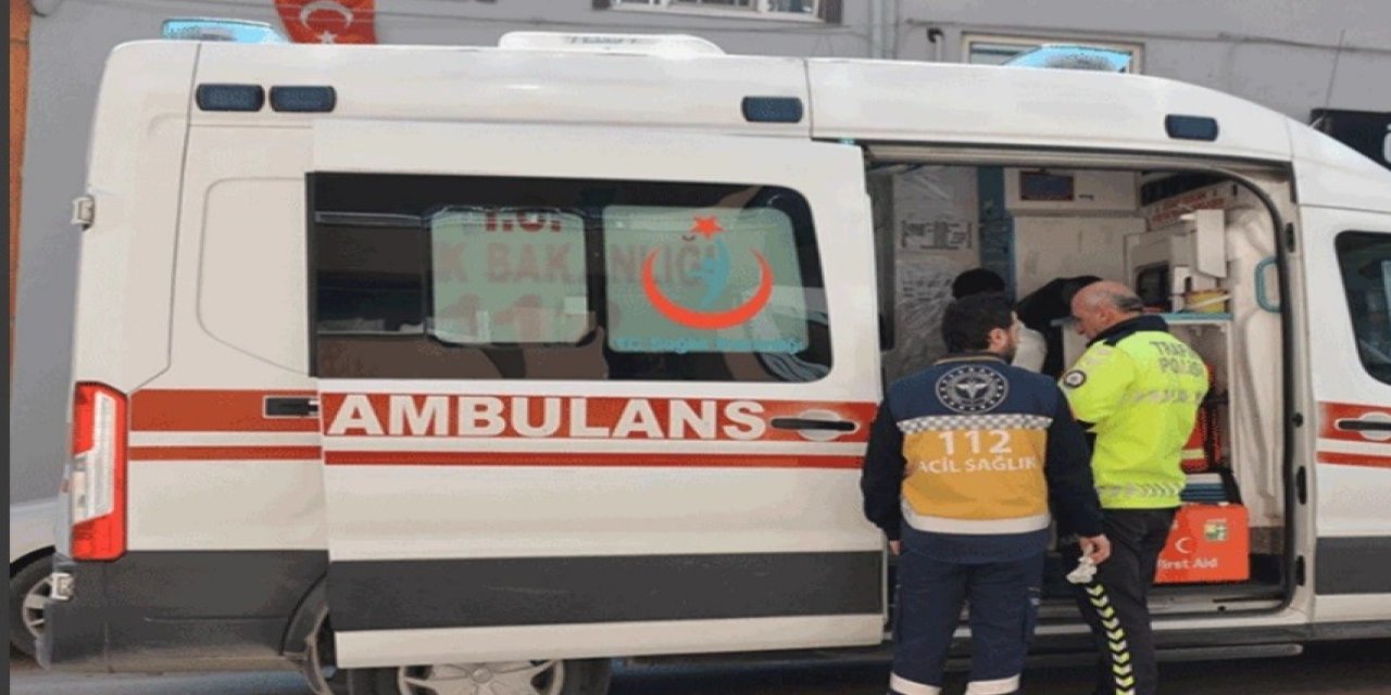 İki otomobilin çarpıştığı kazada 2 Kişi Yaralandı