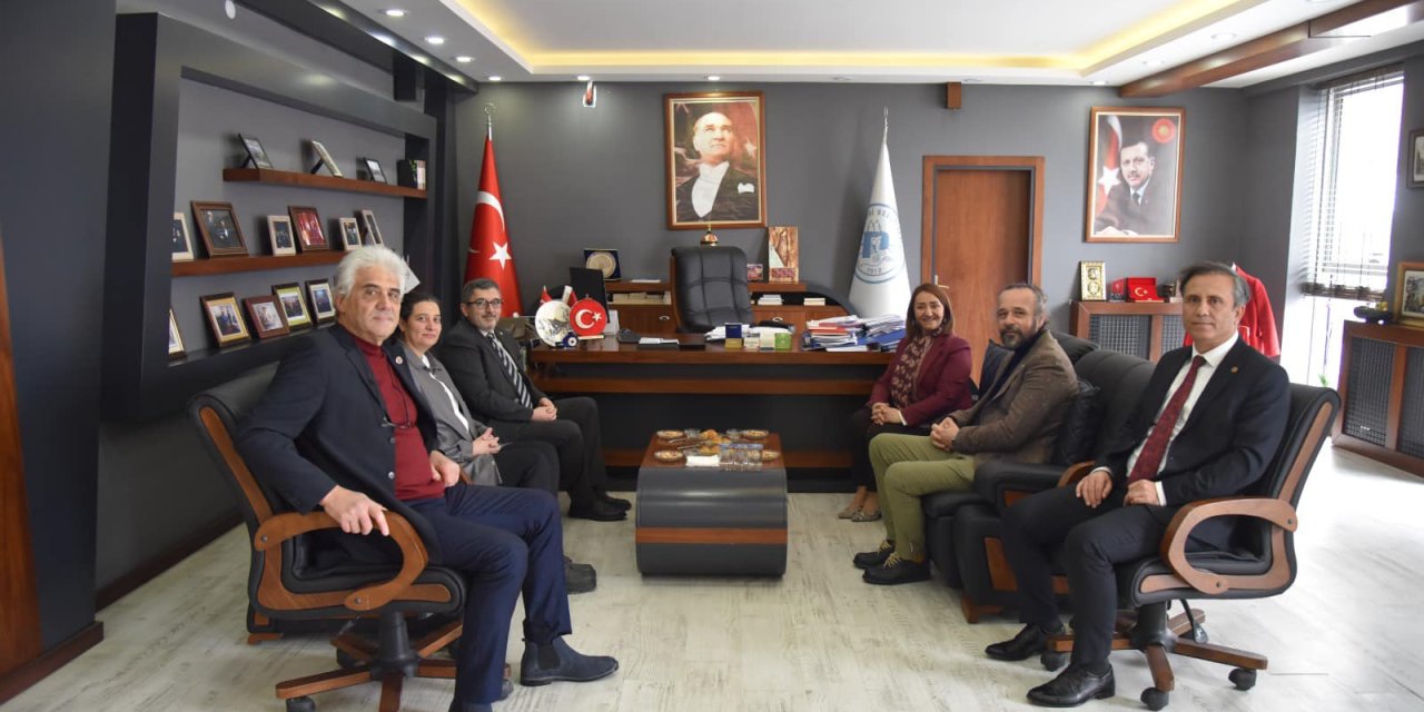 Başkan Tekin'den BŞEÜ'ye Ziyaret