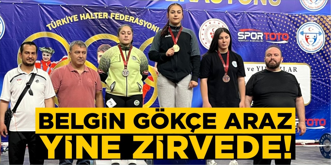 Belgin Gökçe Araz, Türkiye Şampiyonu oldu
