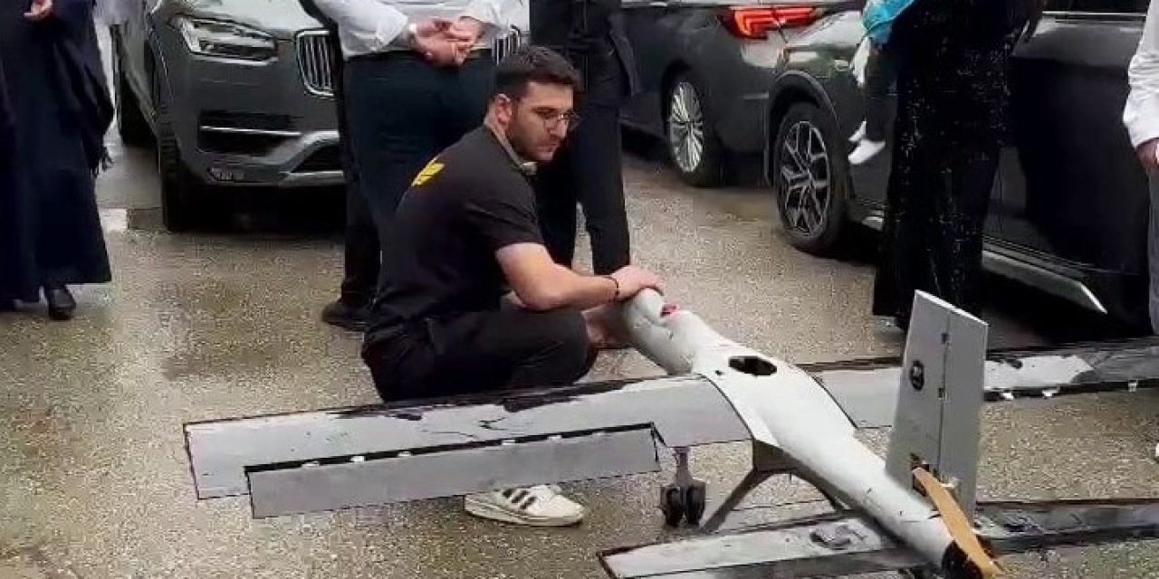 Düğün Konvoyunun Önünü İnsansız Hava Aracı İle Kestiler