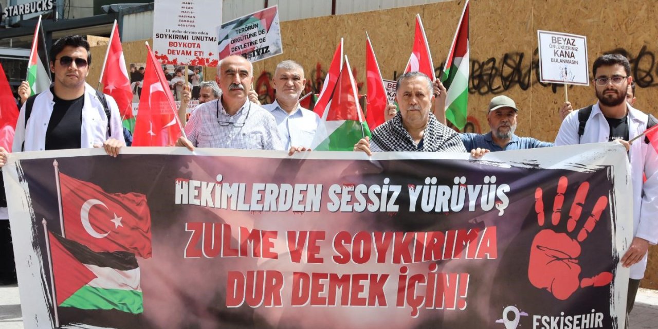 Öğrenciler Filistin İçin Yürüdü