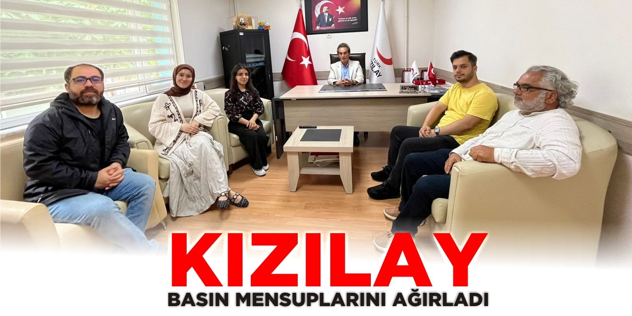 Kızılay Basın Mensuplarını Ağırladı