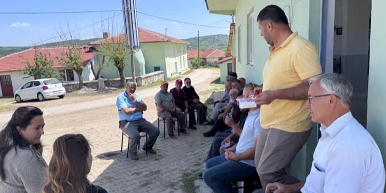 Gölpazarı'nda Üreticilere Bilgilendirme Yapıldı