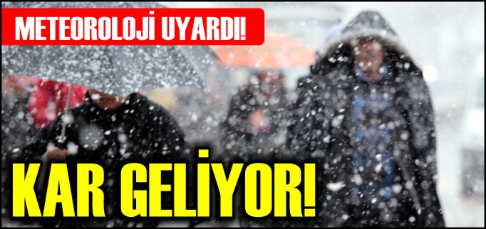 KAR GELİYOR