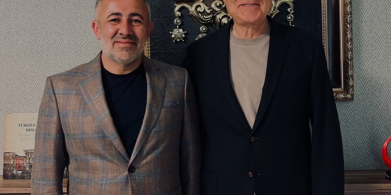 Sanatçı Mithat Körler ile Başkan Yıldırım bir araya geldi