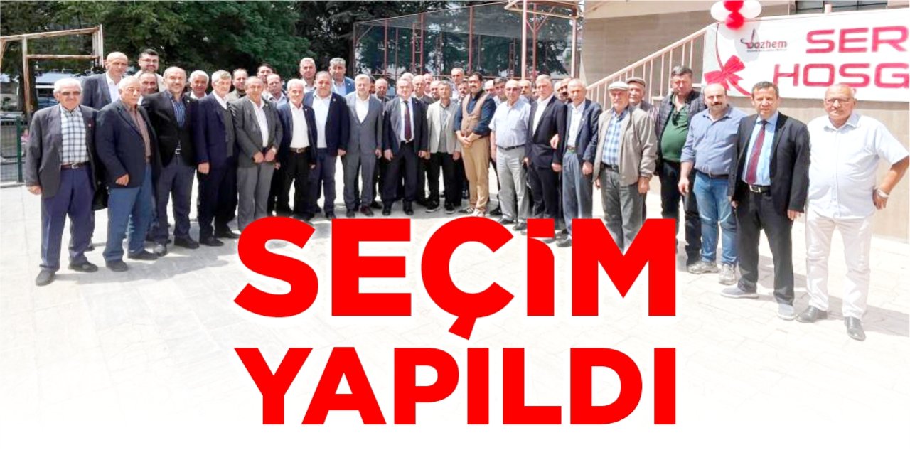 Bozüyük’te Köylere Hizmet Götürme Birliği üye seçimleri yapıldı