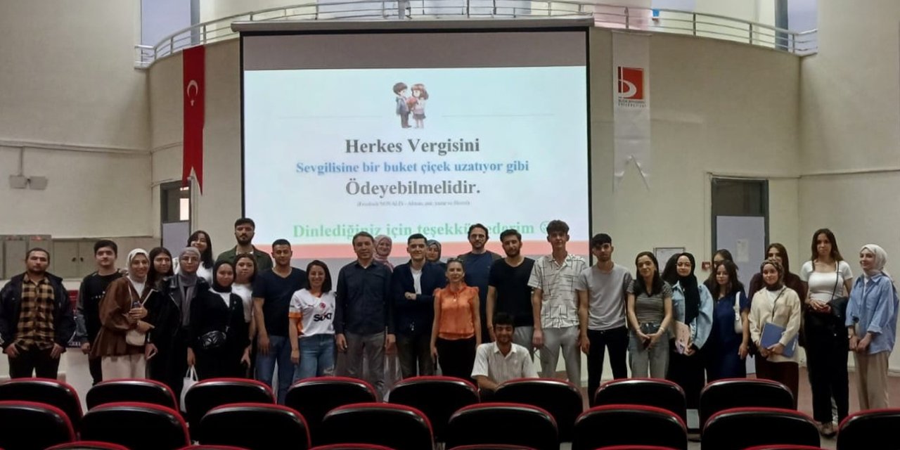 Osmaneli Meslek Yüksekokulunda “Vergi Bilinci Farkındalık Semineri” gerçekleştirildi