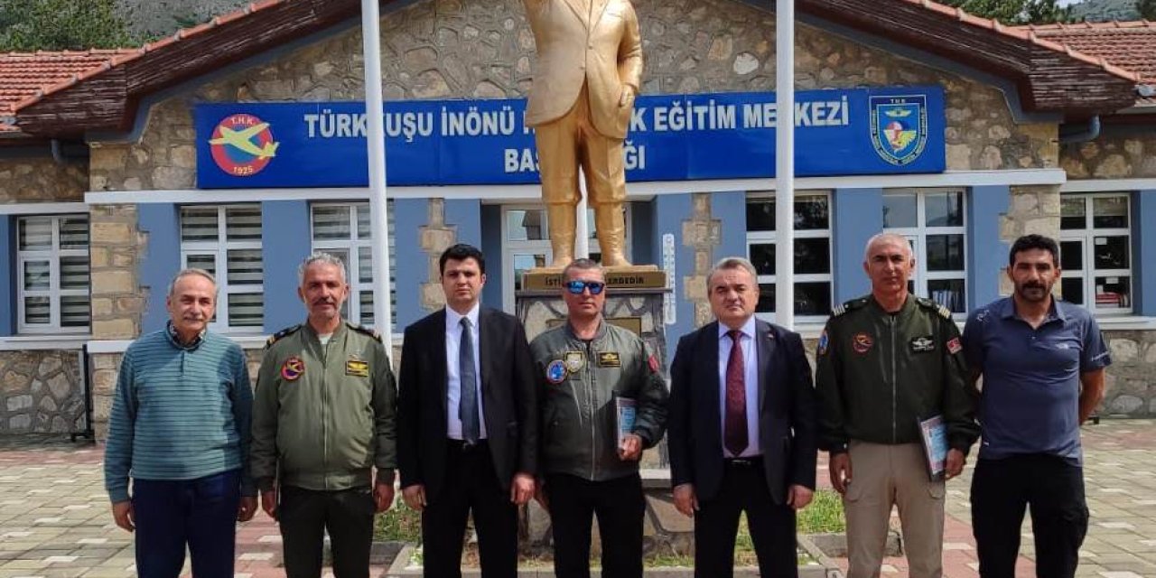 Bozüyük THK'den Paraşütçülere Teşekkür