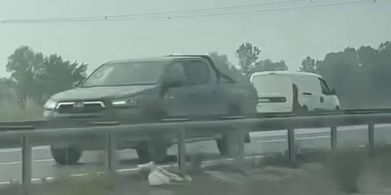 Ters Şeritte Ölüme Davetiye Çıkarttı