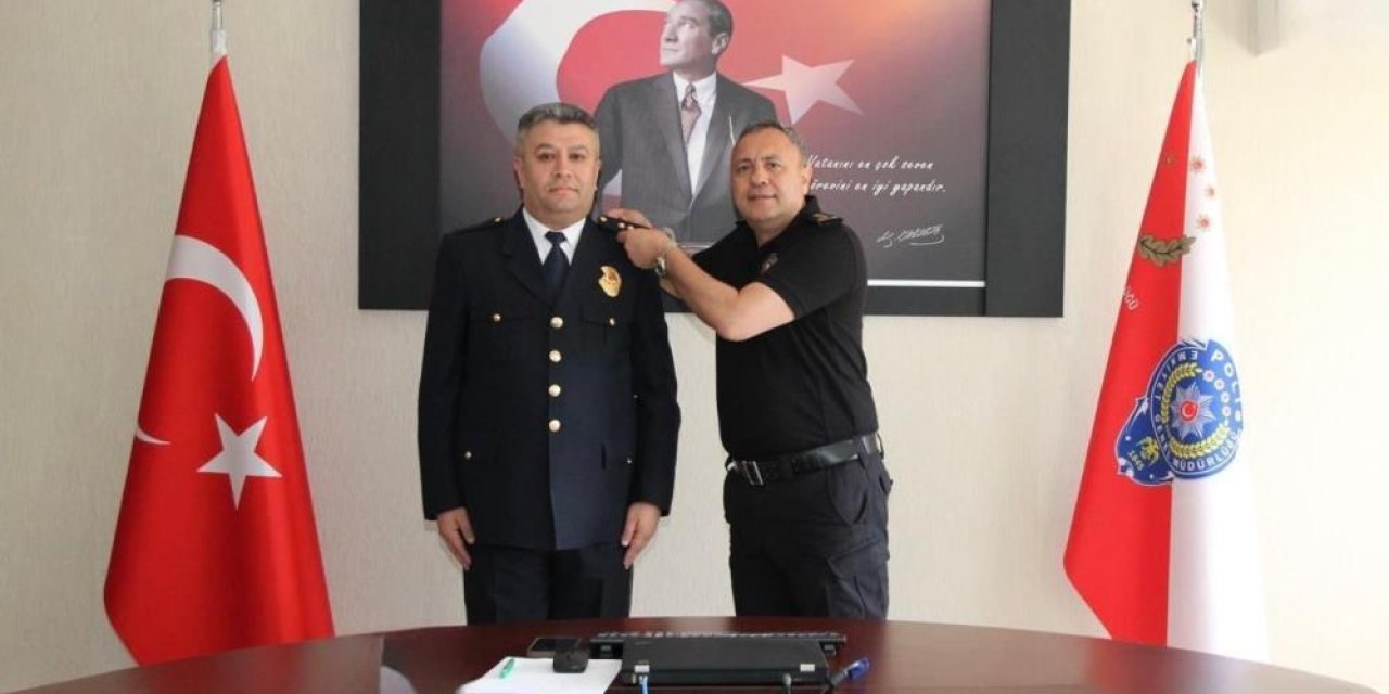 Bozüyük İlçe Emniyet Müdürü Orhan Bozdemir terfi etti