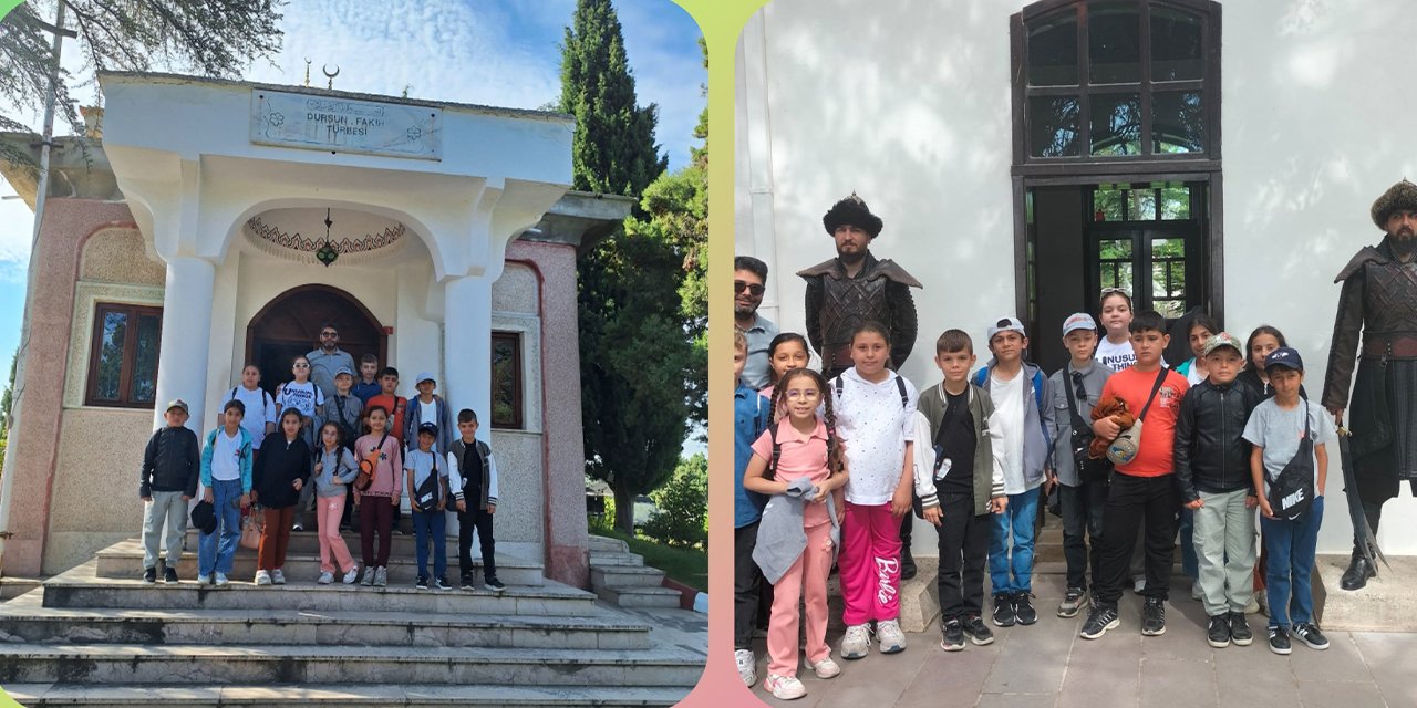Öğrenciler Bilecik'in Tarihi Yerlerini Gezdi