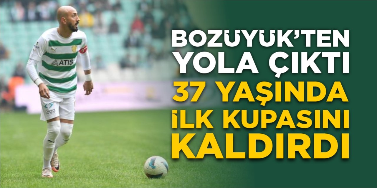 Bozüyük’ten Yola Çıktı, 37 Yaşında İlk Kupasını Kaldırdı