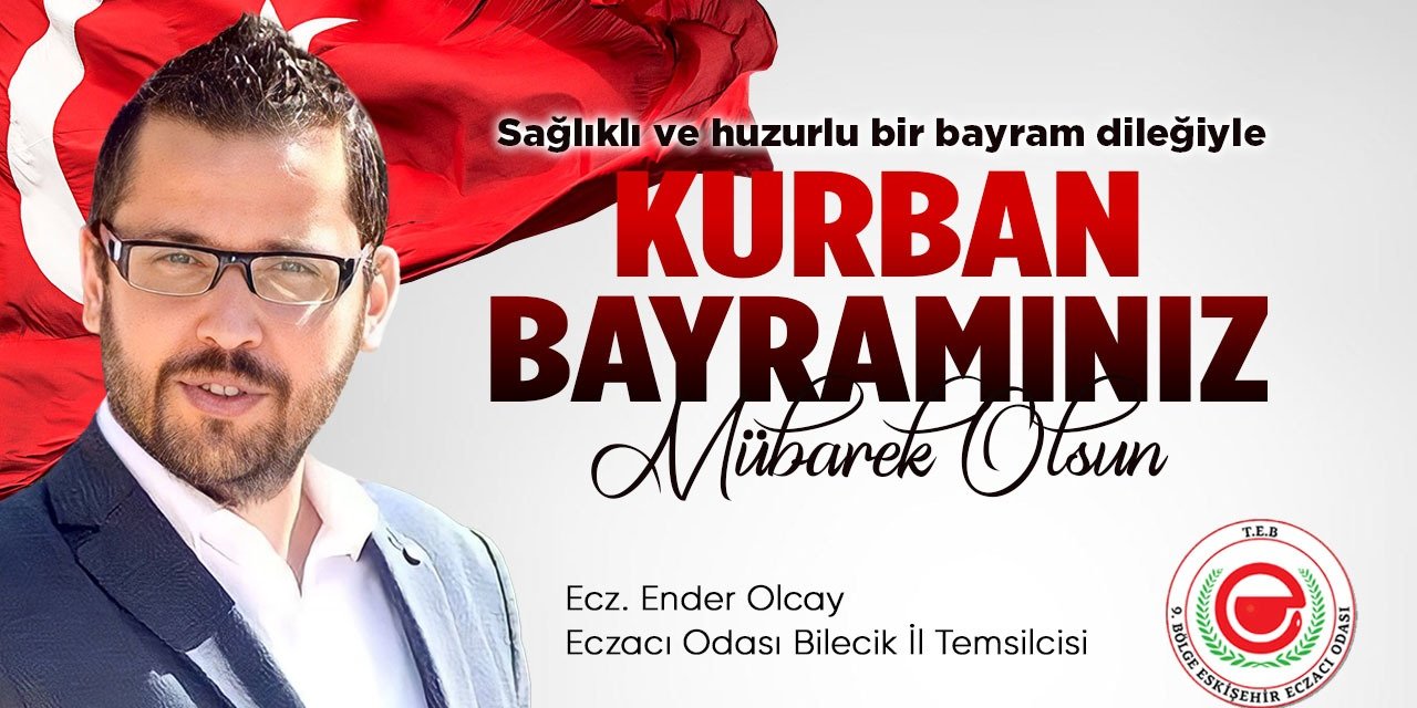 Eczacı Odası Bilecik İl Temsilciliği Kutlama Mesajı