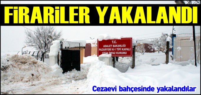 FİRAR ETMEYE KALKIŞTILAR