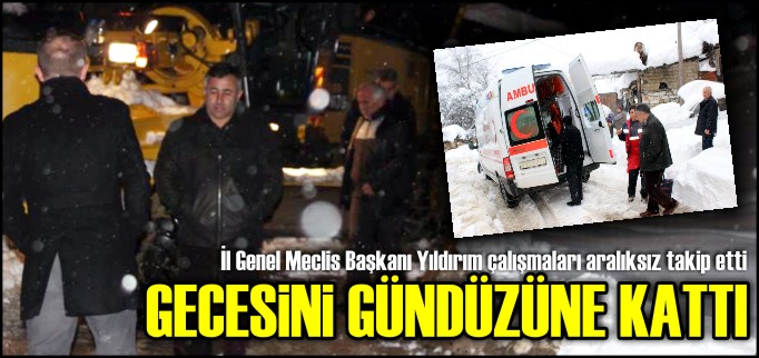 YILDIRIM GECESİNİ GÜNDÜZÜNE KATTI