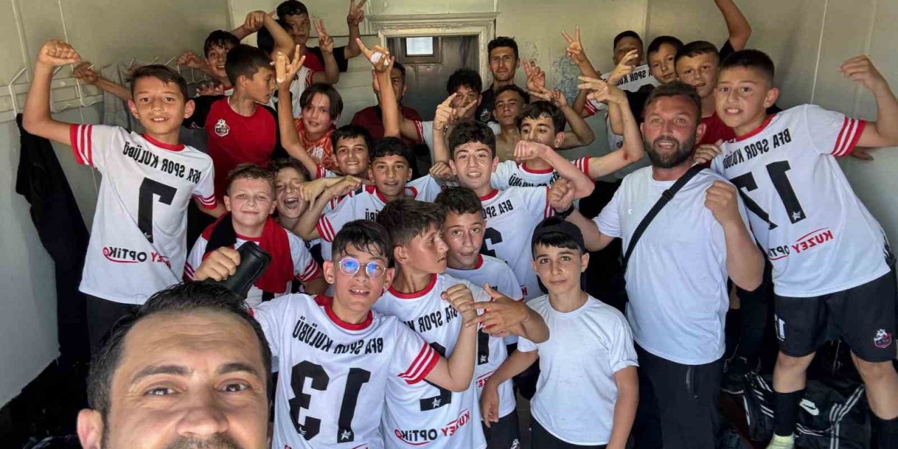 U13 Gençler Liginde Bfa Takımı Sahadan Galip Ayrıldı