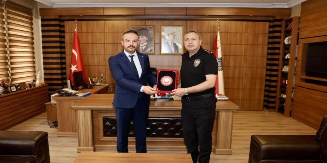 15 Temmuz Gazisi Sabahattin Çelik’ten İl Müdürü Hakan Yılmaz’a Ziyaret