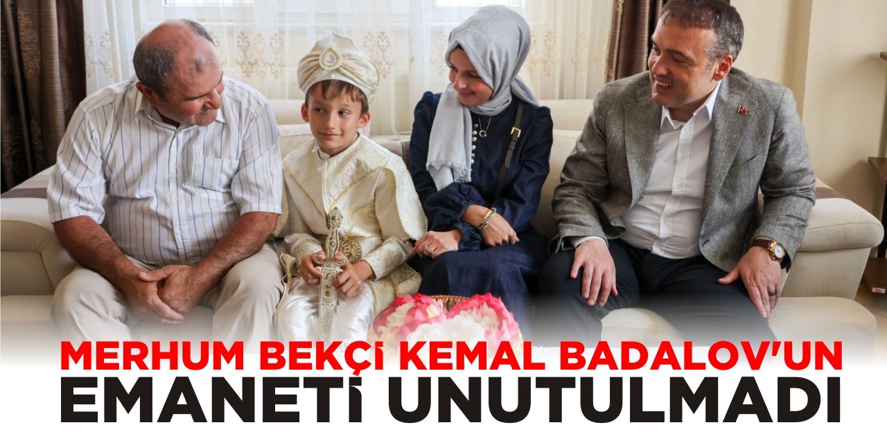 Merhum Bekçi Kemal Badalov’un Emaneti Unutulmadı