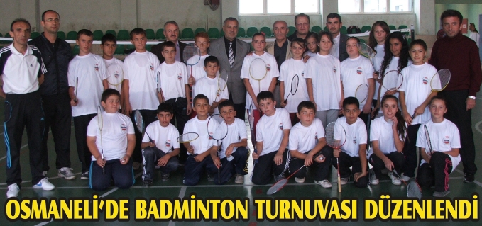 OSMANELİ’DE BADMİNTON TURNUVASI DÜZENLENDİ