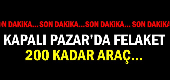 SÖĞÜT KAPALI PAZARIN ÇATISI ÇÖKTÜ