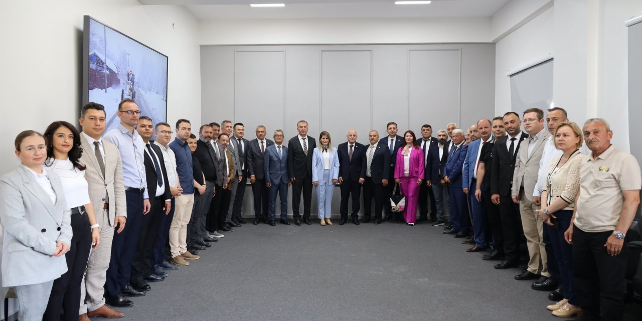 Özel İdarede bayramlaşma töreni yapıldı