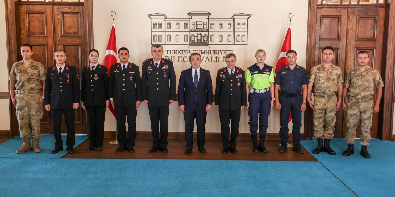 Jandarma Teşkilatından Vali Sözer'e ziyaret