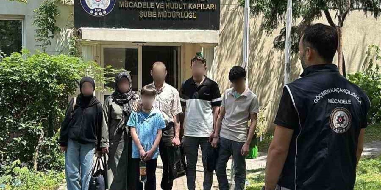 "Şok Ev" Operasyonu...7 Kaçak Göçmen Yakalandı