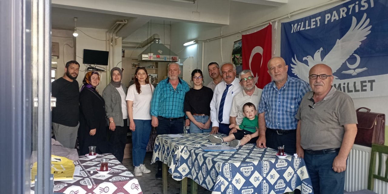 Bozüyük Millet Partisi’nde Yeni Başkan Turgut Yıldızhan Oldu