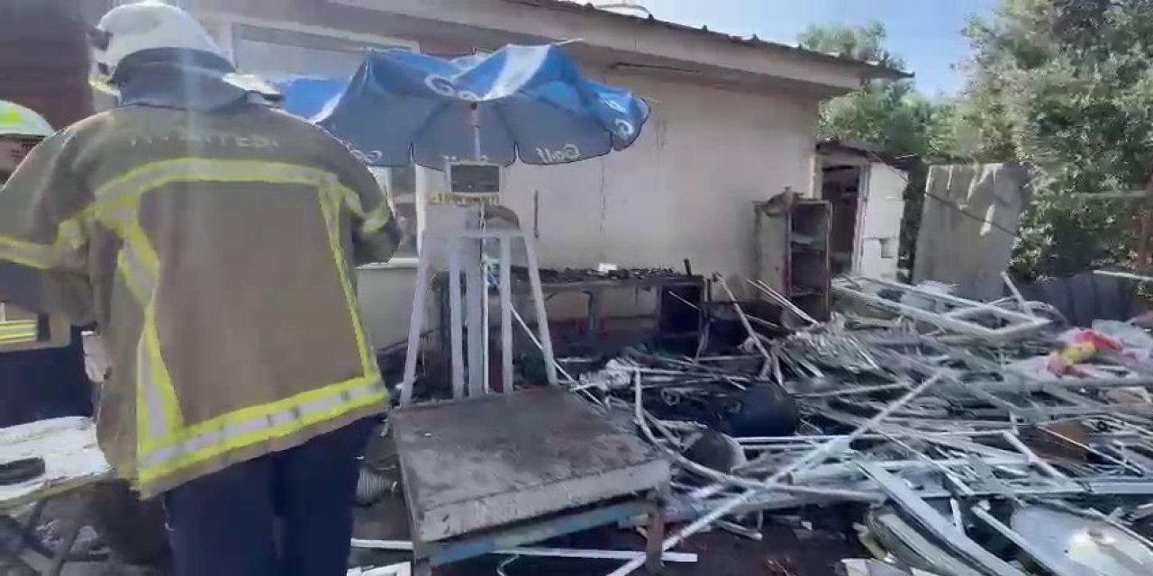 Lpg Tankı Patladı: 1 Yaralı