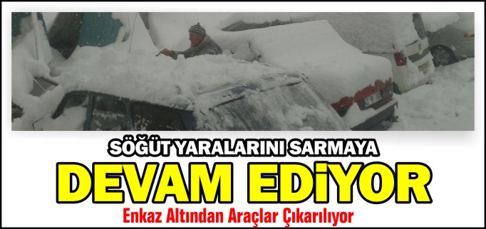 SÖĞÜT YARALARINI SARMAYA DEVAM EDİYOR