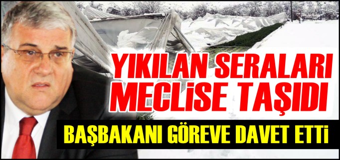 ŞEKER SERALARI MECLİSE TAŞIDI