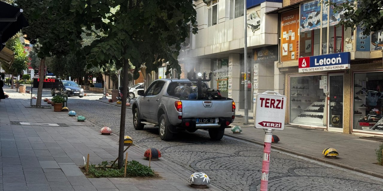 Bozüyük'te İlaçlama Çalışmaları