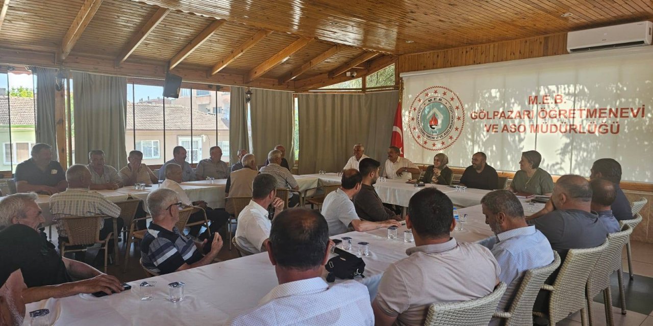 Gölpazarı'nda içme sularının verimli kullanılması konusu görüşüldü