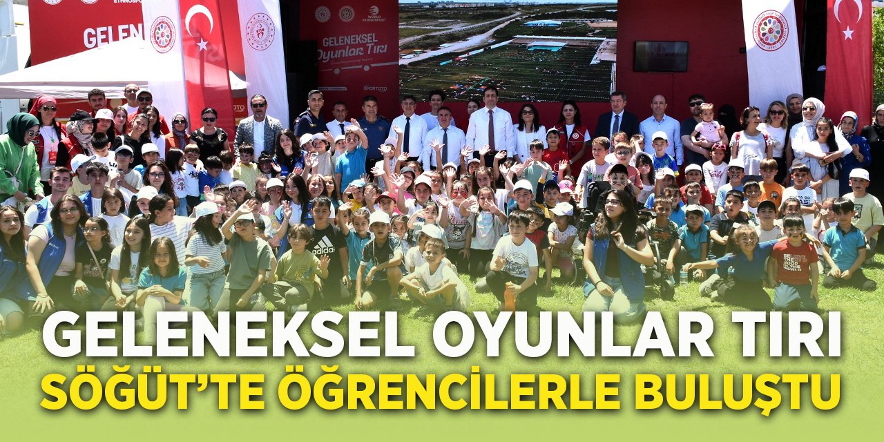 Geleneksel Oyunlar Tırı Söğüt'te Öğrencilerle Buluştu